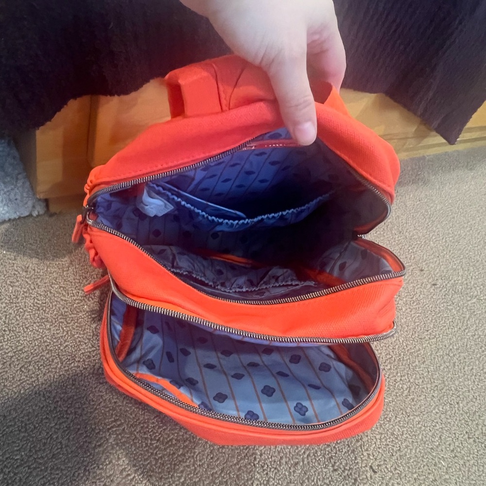 LUG Volley Mini Matte Luxe VL Backpack - Papaya NWT (with very minor defects) - Picture 8 of 15
